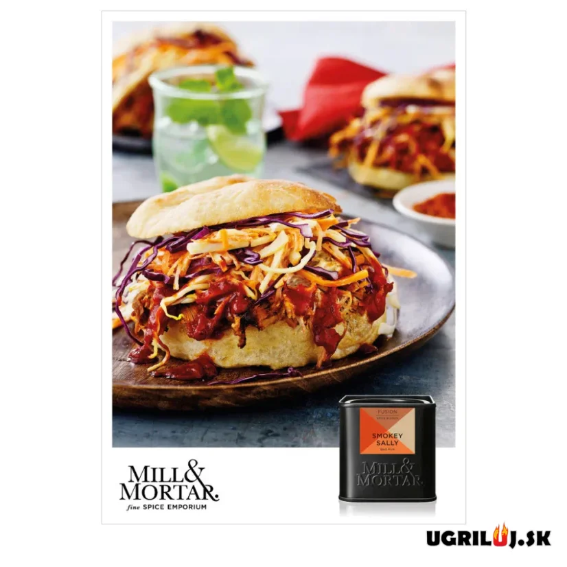 Grilovacie bio korenie Mill & Mortar, Grill Champions - DARČEKOVÝ BOX