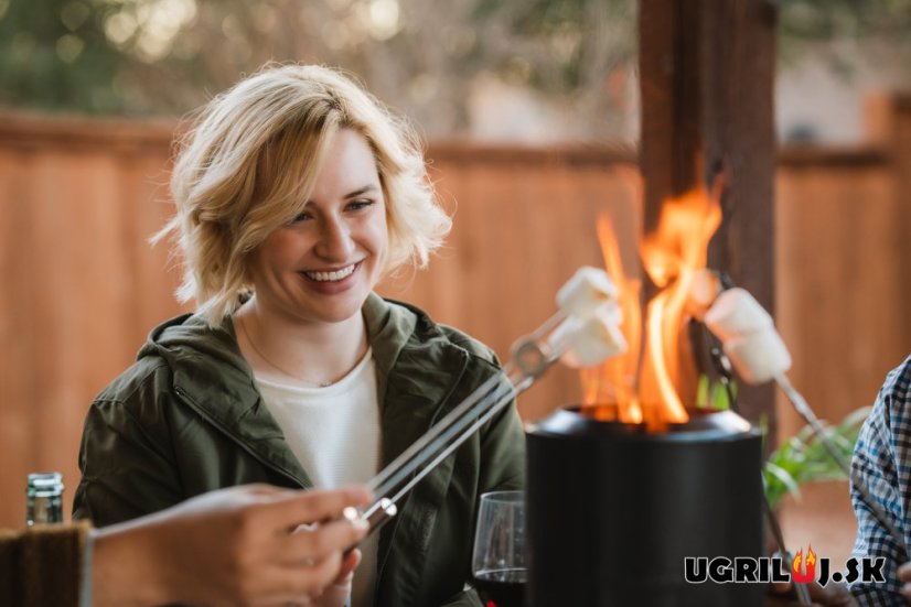 Ohnisko SOLO STOVE - MESA XL - Nerez, Čierna