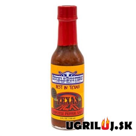 Omáčka na grilovanie - Sucklebusters  - Texas Heat Chipotle Pepper Sauce, 148ml