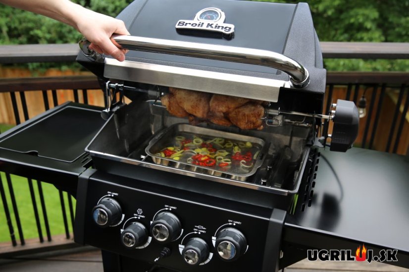 Plynový gril Broil King - Royal 390 Shadow (+Rotiséria)