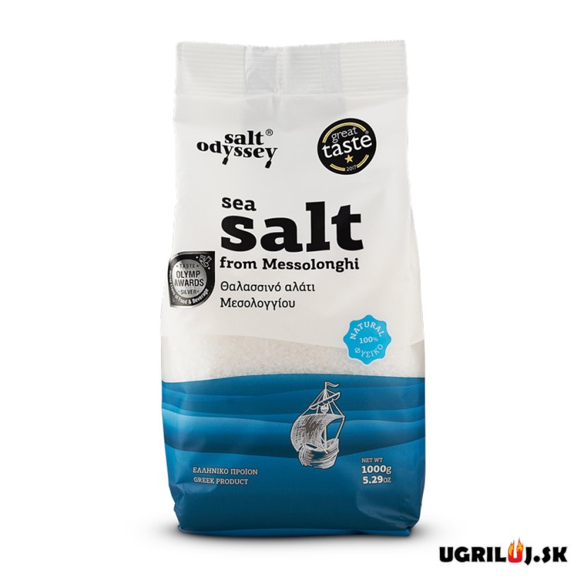 Grécka soľ Salt Odyssey, (jemná), 1kg
