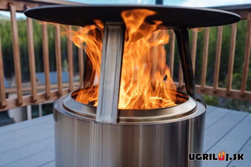 Ohnisko SOLO STOVE - Bonfire 2.0 - Nerez, Čierna