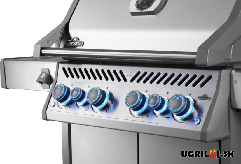Plynový gril Napoleon - Rogue 525 PRO-S, Nerez (+Rotiseria)