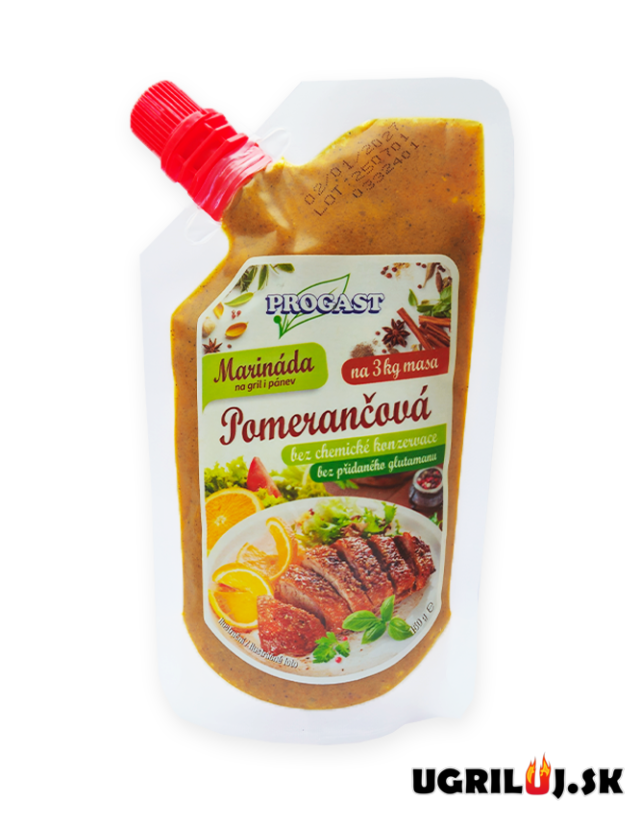 Marináda Progast Orange - Pomarančová, 150g