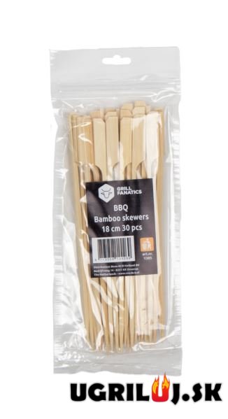 Bambusové špízy Grill Fanatics - 18 cm, 30 ks