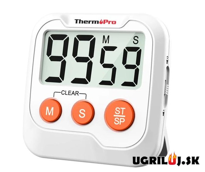 Časovač/Minútky ThermoPro - TM-03, Biela