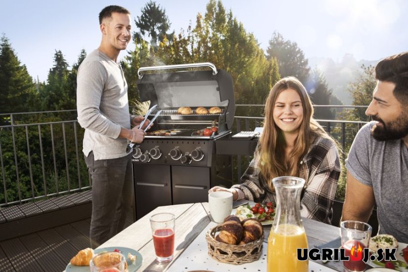Plynový gril Broil King - Crown 490 Shadow