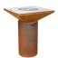 Grilovacie ohnisko Artiss, Basic G6, Corten