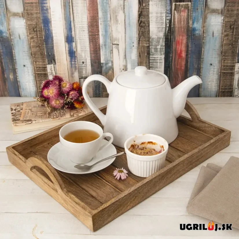 Servírovacia tácka z mangového dreva 40.5x30.5cm