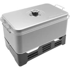 Nerezová prenosná udiareň Browin, XL