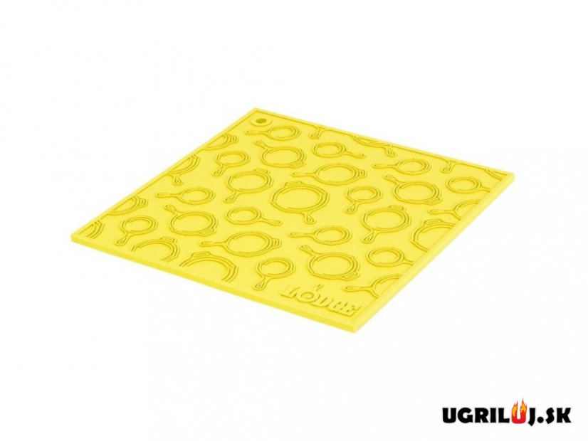 Silikónová podložka Lodge - žltá, 18 cm