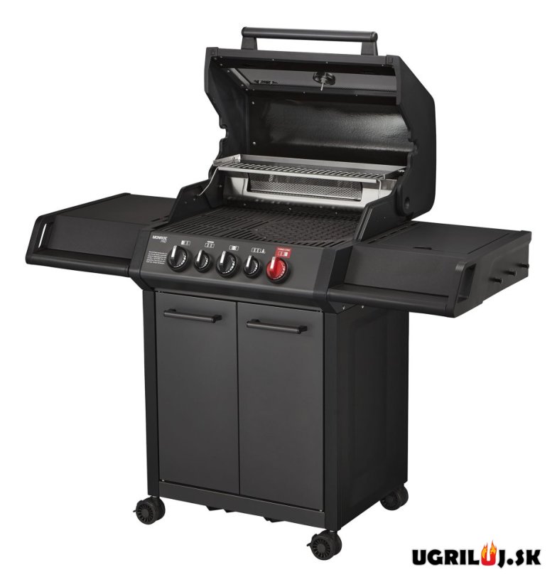 Plynový gril Enders - Monroe Pro 3, SIK Turbo, Shadow