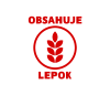 Obsahuje lepok Obsahuje lepok