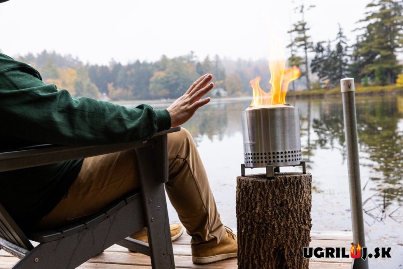 Ohnisko SOLO STOVE - MESA XL - Nerez, Strieborná