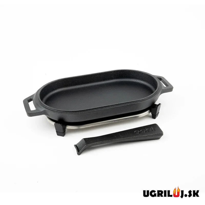 Liatinová panvica Ooni Sizzler, 31x16cm