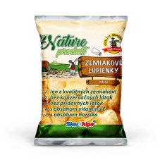 Slovenské prírodné zemiakové lupienky, solené, 75g