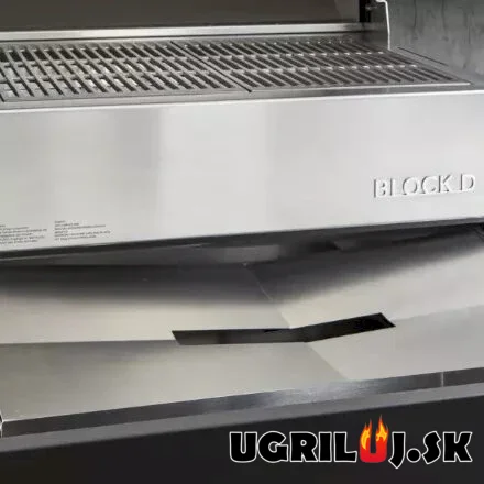 Plynový IR gril Flammkraft - BLOCK D (GEN.5), Ivory White