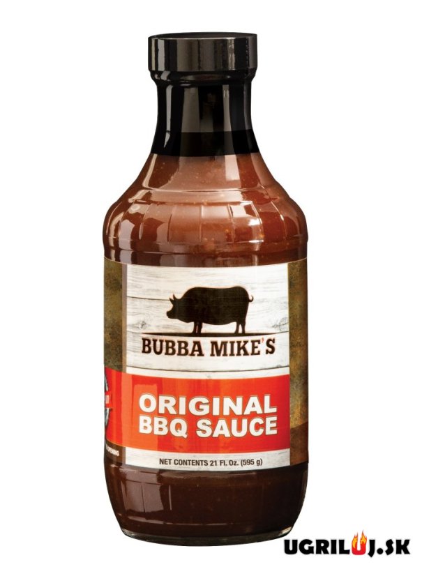 BBQ omáčka na grilování Bubba Mike's - Original, 598g
