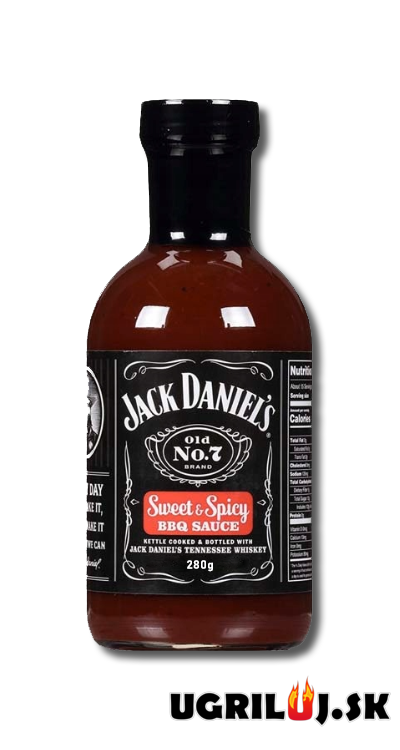 BBQ omáčka na grilovanie - Jack Daniel's - Sweet & Spicy BBQ, 280g