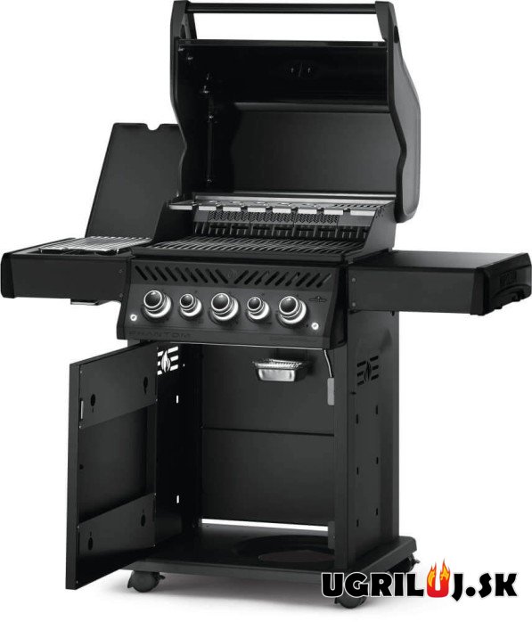 Plynový gril Napoleon  - PHANTOM Rogue SE 425 RSIB, Matte Black (+Rotiseria)