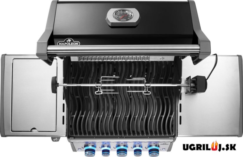 Plynový gril Napoleon - Rogue 425 PRO-S, černá (+Rotisserie)