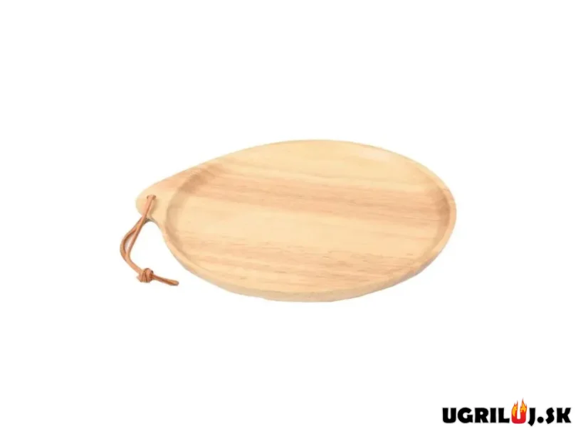 Plytký drevený tanier Stabilotherm - Hevea Plate, 22cm