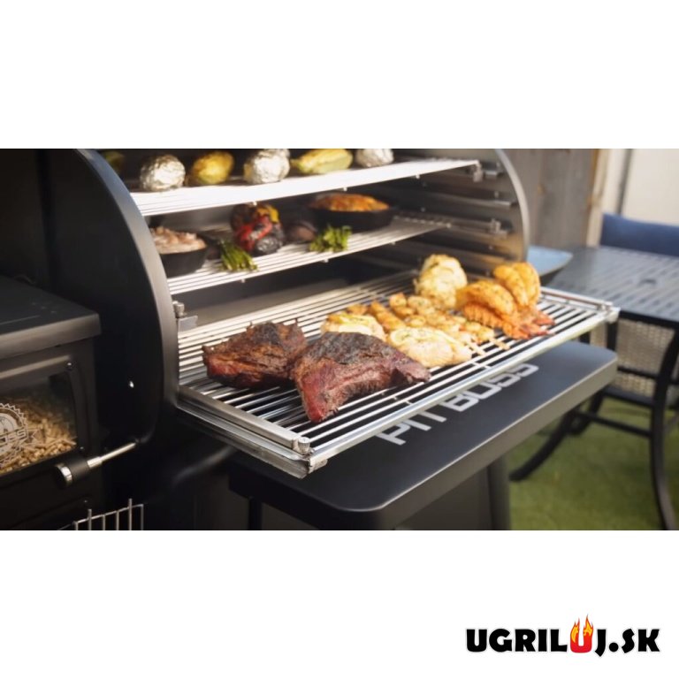 Peletový gril Pit Boss TITAN 1600, Competition Series PB1600CST