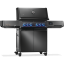 Plynový gril Napoleon - Prestige PHANTOM P500 EVO, Čierna