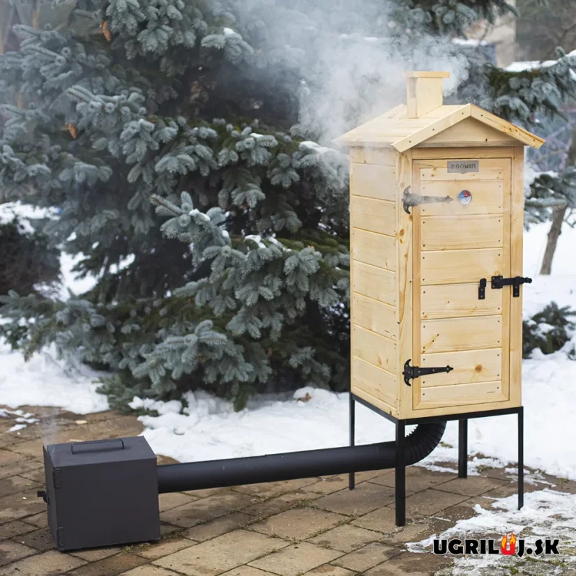 Drevená udiareň Browin Sprucewood Nature, 200L