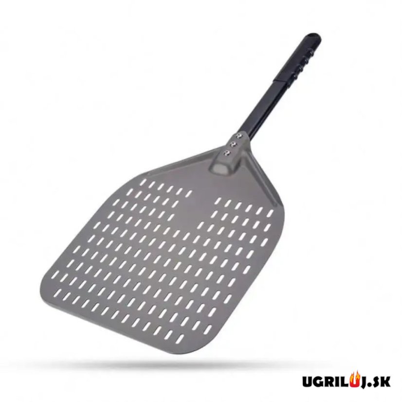 Pizza lopatka teleskopická, perforovaná, 100cm