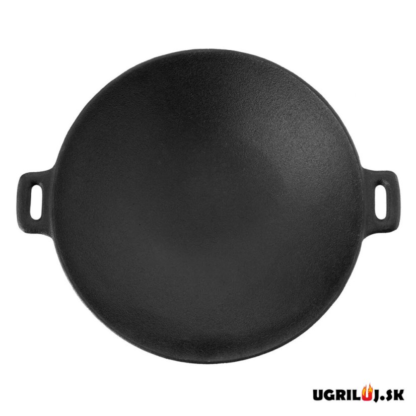 Liatinová panvica WOK, 30cm