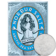 Morská soľ Nordur Salt, biela, (plechovka), 125g