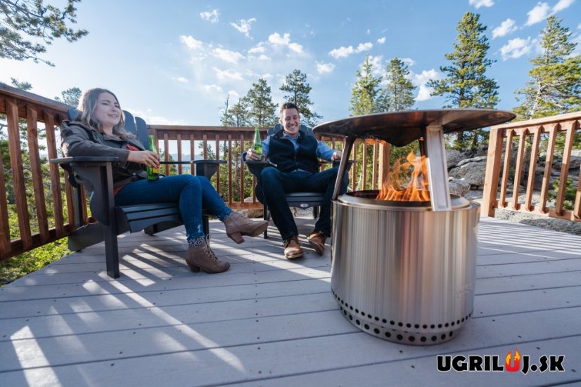 Ohnisko SOLO STOVE - Bonfire 2.0 - Nerez, Čierna
