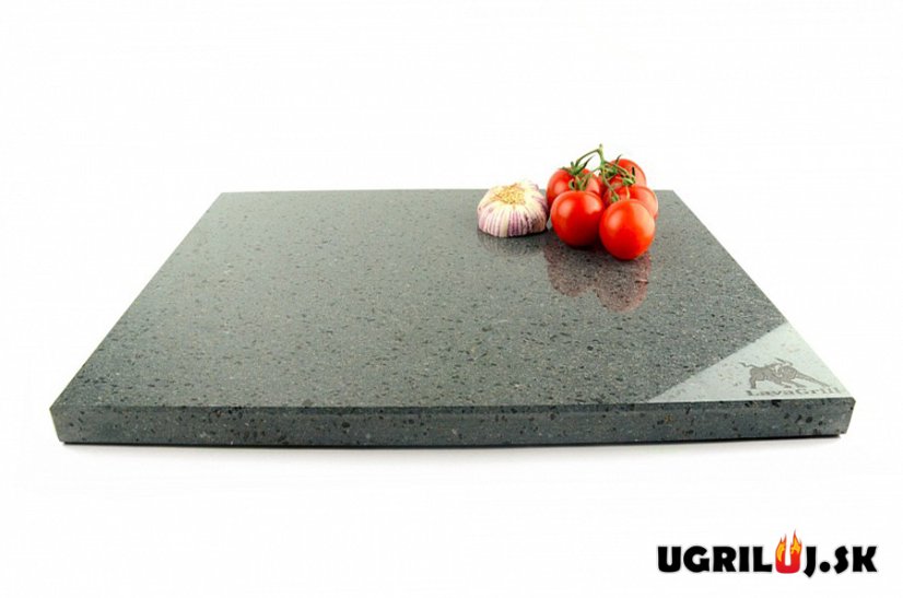 Lávový grilovací kameň, LavaGrill M3, 40x30x3cm