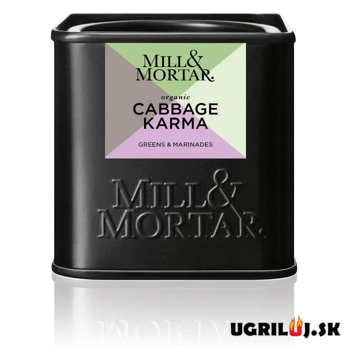 Grilovacie bio korenie Mill & Mortar, Cabbage Karma, 50g