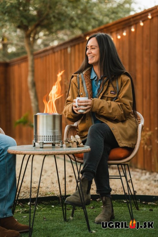 Ohnisko SOLO STOVE - MESA XL - Nerez, Strieborná