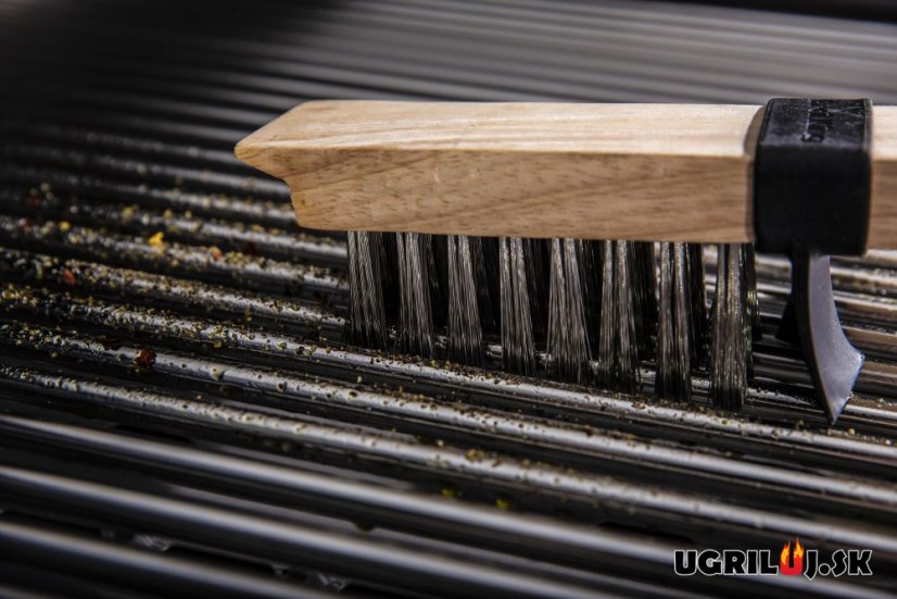 Kartáč na čistenie roštov Broil King - Heavy/Long, nerez