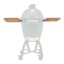 Drevené police EGGmates pre gril Big Green Egg - Large (L)