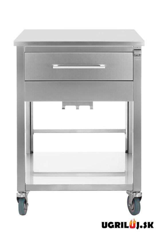 Nerezový stôl pod údiarne Borniak