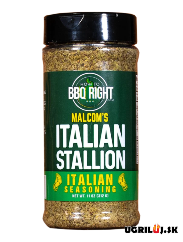 Grilovací koření How to BBQ Right Malcom's Italian Stallion, 312g
