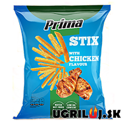 Prima Stix, hranolčeky príchuť kura, 35g Prima Stix, hranolčeky príchuť kura, 35g