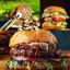 Forma/lis na hamburger, plast - Perfect Home
