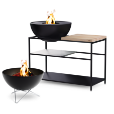 Vonkajšia kuchyňa Höfats "FIRE KITCHEN", s ohniskom Bowl 70 + platňa + hviezdicový stojan