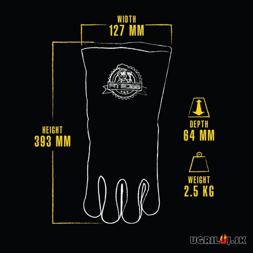 Set 6ks, Sada Liatiového Riadu - Pit Boss