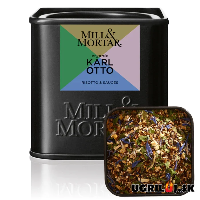 Grilovacie bio korenie Mill & Mortar, Karl Otto, 40g