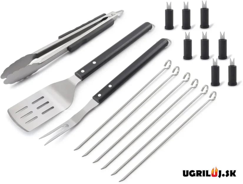 Grilovací kufrík sada náradia 17ks