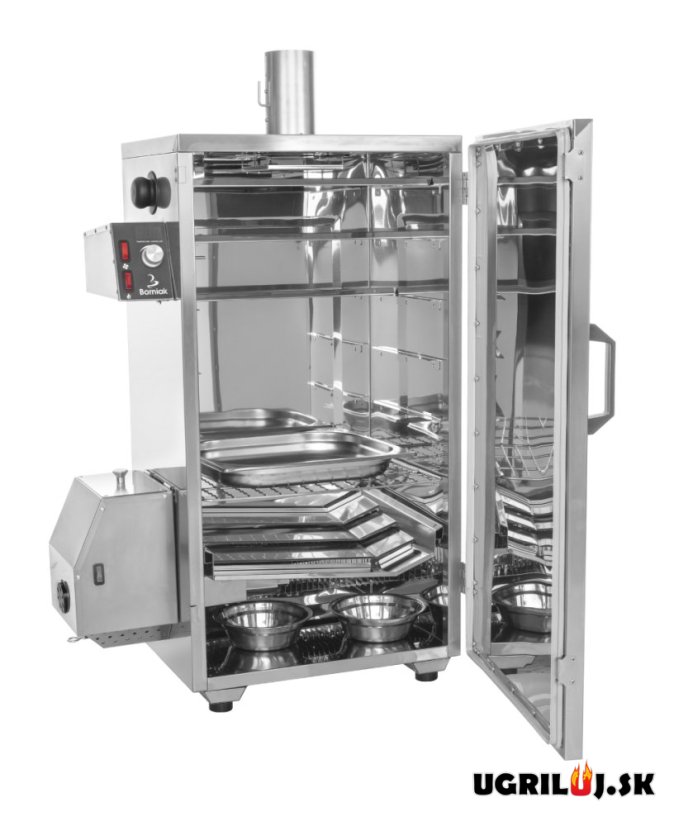 Nerezová udiareň Borniak BBDS-N-70 - bez časovača