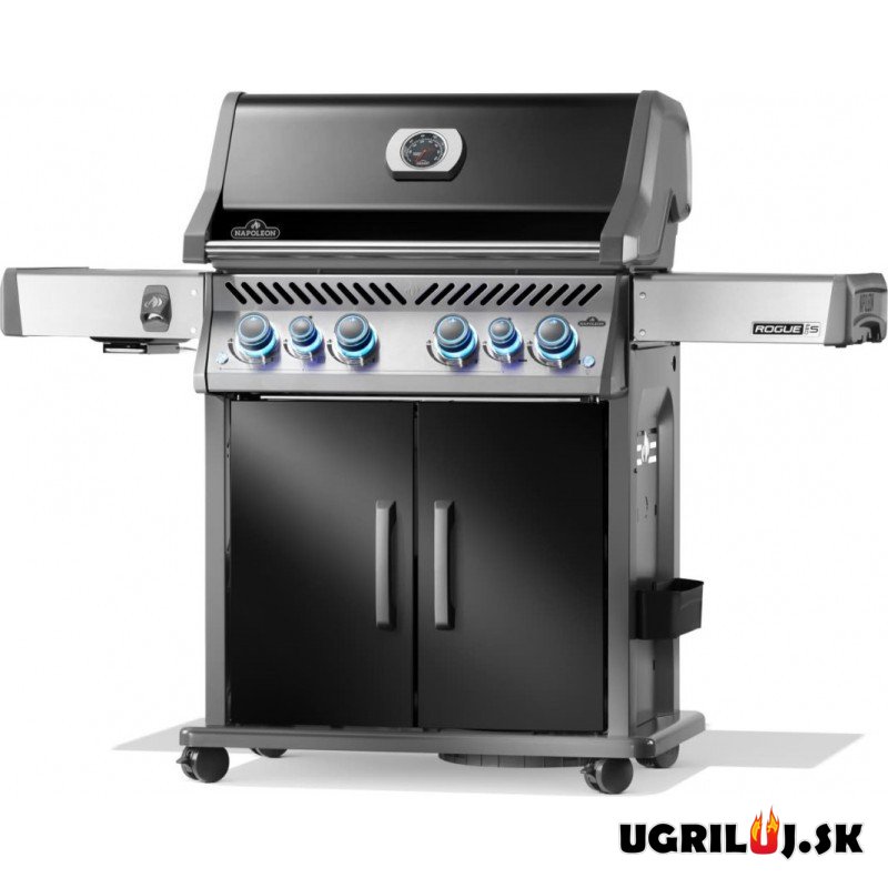 Plynový gril Napoleon - Rogue 525 PRO-S, Čierny (+Rotiseria)