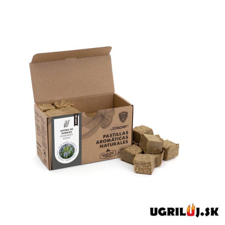 Aromatické brikety do grilu, Josper, Rozmarín, 48ks