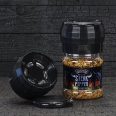 Grilovací koření DON MARCO´S - Steak Pepper Roasted Garlic Maple, 130g (mlýnek)